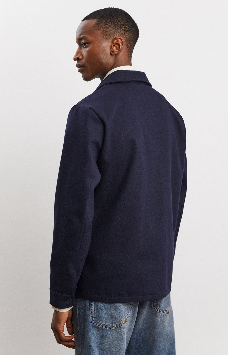 H*o様 25SS WOOL HERRINGBONE OVER SHIRT Original Herringbone Overshirt | A Day's March